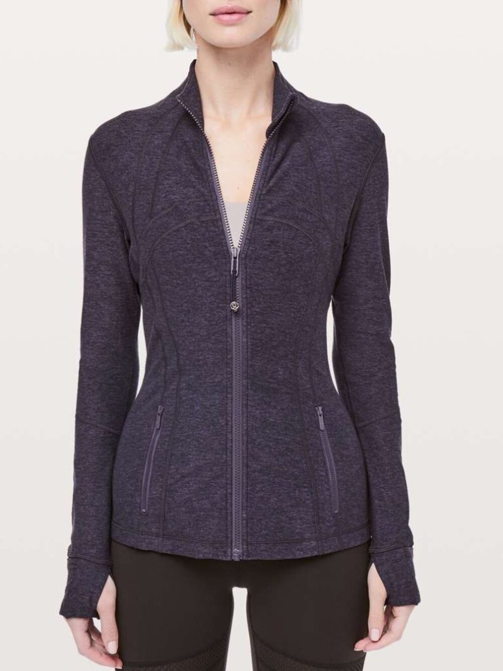 Lululemon Define Jacket *Rulu Heathered Cyber / Purple SIZE 8